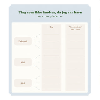 Bogen om mit liv - Fortællinger fra et liv, Udfyld selv-bog