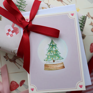 Lille foldet kort, Snowglobe