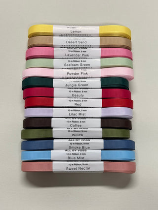 Gavebånd, Ribbet, 9 mm x 10 m