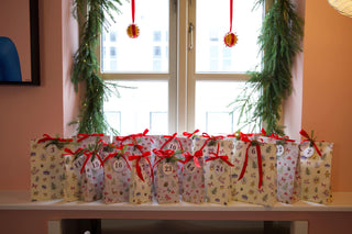 Gavemærker, 24 stk, Christmas Countdown