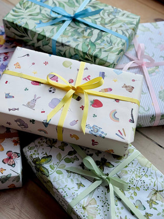 Gavebånd, Ribbet, 9 mm x 10 m