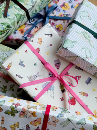 Gavebånd, Ribbet, 9 mm x 10 m