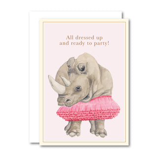 Lille foldet kort, Rhino