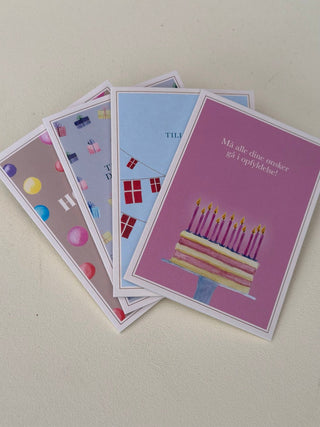 Sampak: Tillykke kort