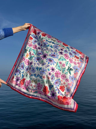 Silketørklæde, Wild Blossom