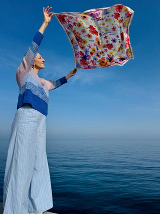 Silketørklæde, Wild Flowers