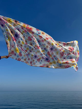 Bomuldstørklæde, Wild Flowers