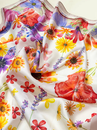 Silketørklæde, Wild Flowers