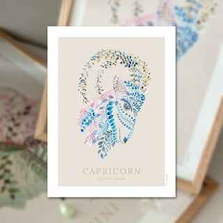 Plakat, Capricorn / Stenbukken
