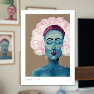 Plakat, Beautiful Blue