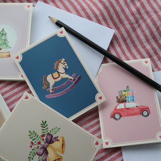 Lille foldet kort, Gifts