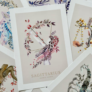 Plakat, Sagittarius / Skytten