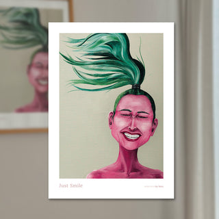 Plakat, Just Smile