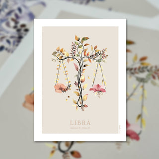 Plakat, Libra / Vægten
