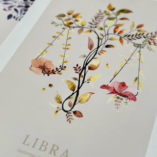 Plakat, Libra / Vægten