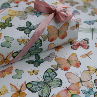 Gavepapir, 5 m, Butterflies