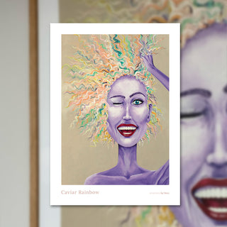 Plakat, Caviar Rainbow