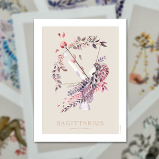 Plakat, Sagittarius / Skytten