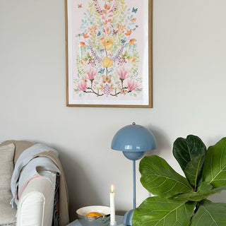 Plakat, Papillon, Colorful Garden