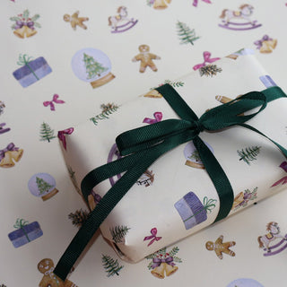 Gavepapir, 5 m, Cookie