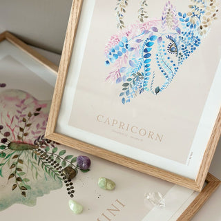 Plakat, Capricorn / Stenbukken