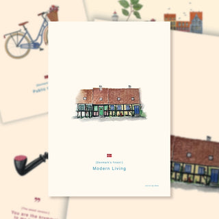 Plakat, Modern Living
