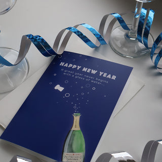 Foldet kort, Happy New Year