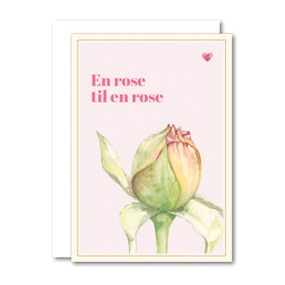 Lille foldet kort, En Rose Til En Rose