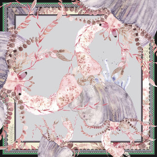 Silketørklæde, Zodiacs, Cancer / Krebsen