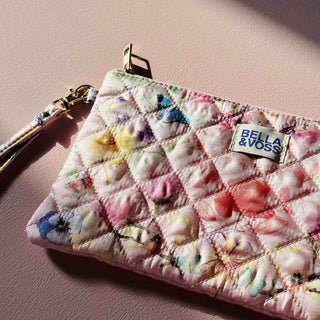 Silke clutch, Magical garden, bubblegum