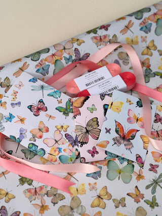 Tilbudspakke: Butterflies gaveindpakning