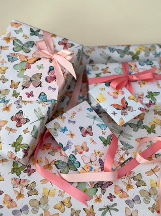 Tilbudspakke: Butterflies gaveindpakning