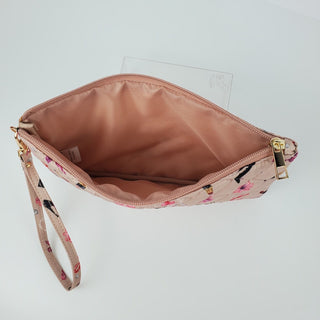 Quiltet Clutch, Lipstick