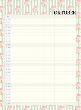 Familiekalender 2027