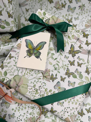 Sampak: Green Butterflies gaveindpakning