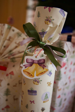 Gavepapir, 5 m, Cookie