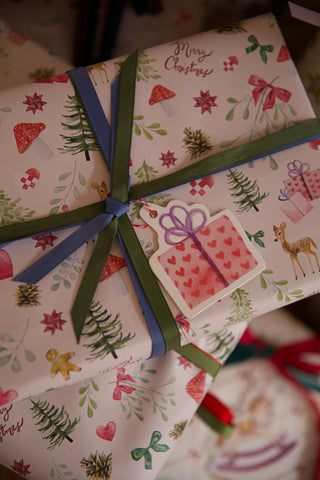 Gavemærker, 10 stk, Christmas Tree Mix