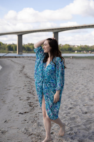 Lucia Kimono, Botanical Pansy