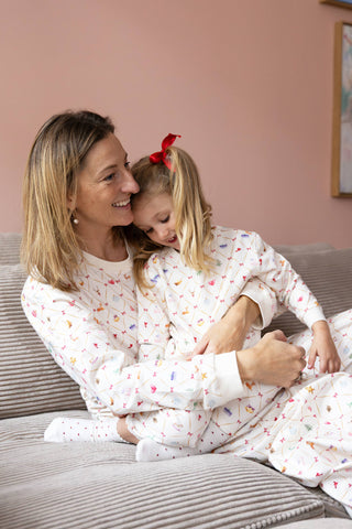 Danish Christmas Sweatset til børn med motiv af Annemette Voss
