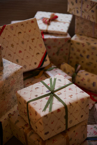 Gavepapir, 5 m, Danish Christmas