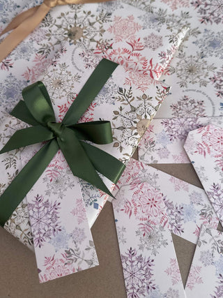 Gavemærker, 10 stk, Snowflake