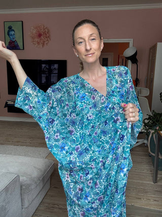 Lucia Kimono, Botanical Pansy