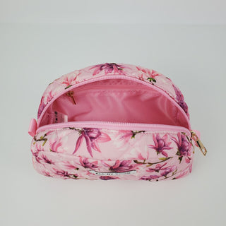 Quiltet Kosmetikpung, Pink Magnolia