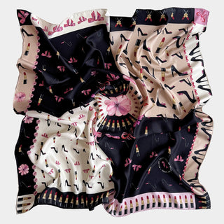 Lipstick, Square Silk Scarf