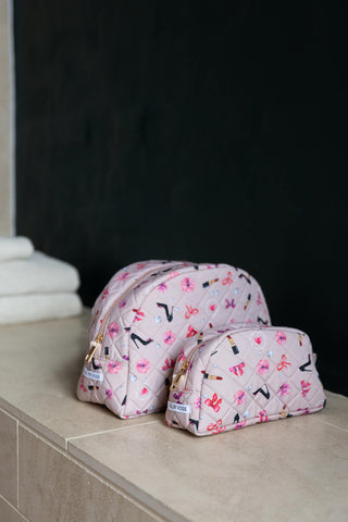 Quiltet Toilettaske, Lipstick