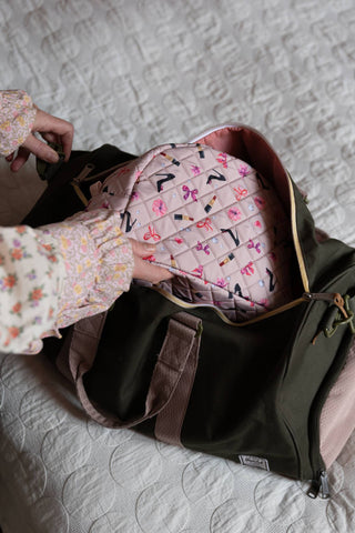 Quiltet Toilettaske, Lipstick