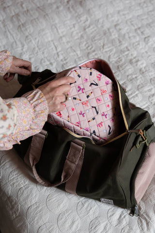 Quiltet Toilettaske, Lipstick