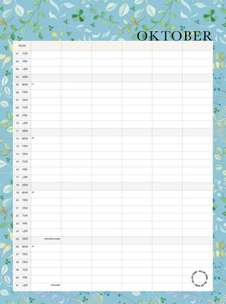 Familiekalender 2026
