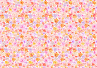 Gavepapir, 5 m, Rose Field