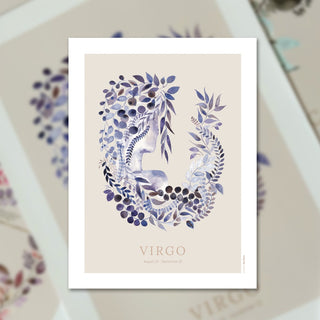 Plakat, Zodiacs, Virgo / Jomfruen